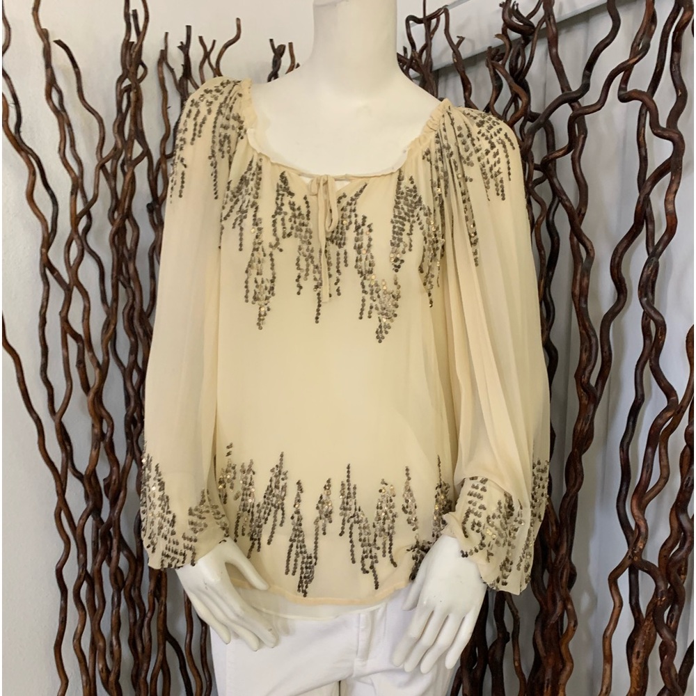 Parker Very Feminine Sequin Ladies Blouse